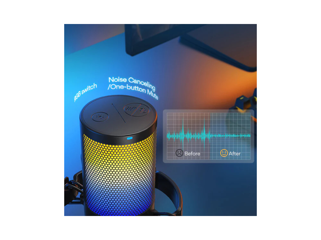 ميكروفون ألعاب USB GamerWave DGM20 من Maonocaster مع خاصية إلغاء الضوضاء لأجهزة الكمبيوتر واللاب توب وPS5 - وردي ميكروفون ألعاب USB GamerWave DGM20 من Maonocaster مع خاصية إلغاء الضوضاء لأجهزة الكمبيوتر واللاب توب وPS5 - وردي